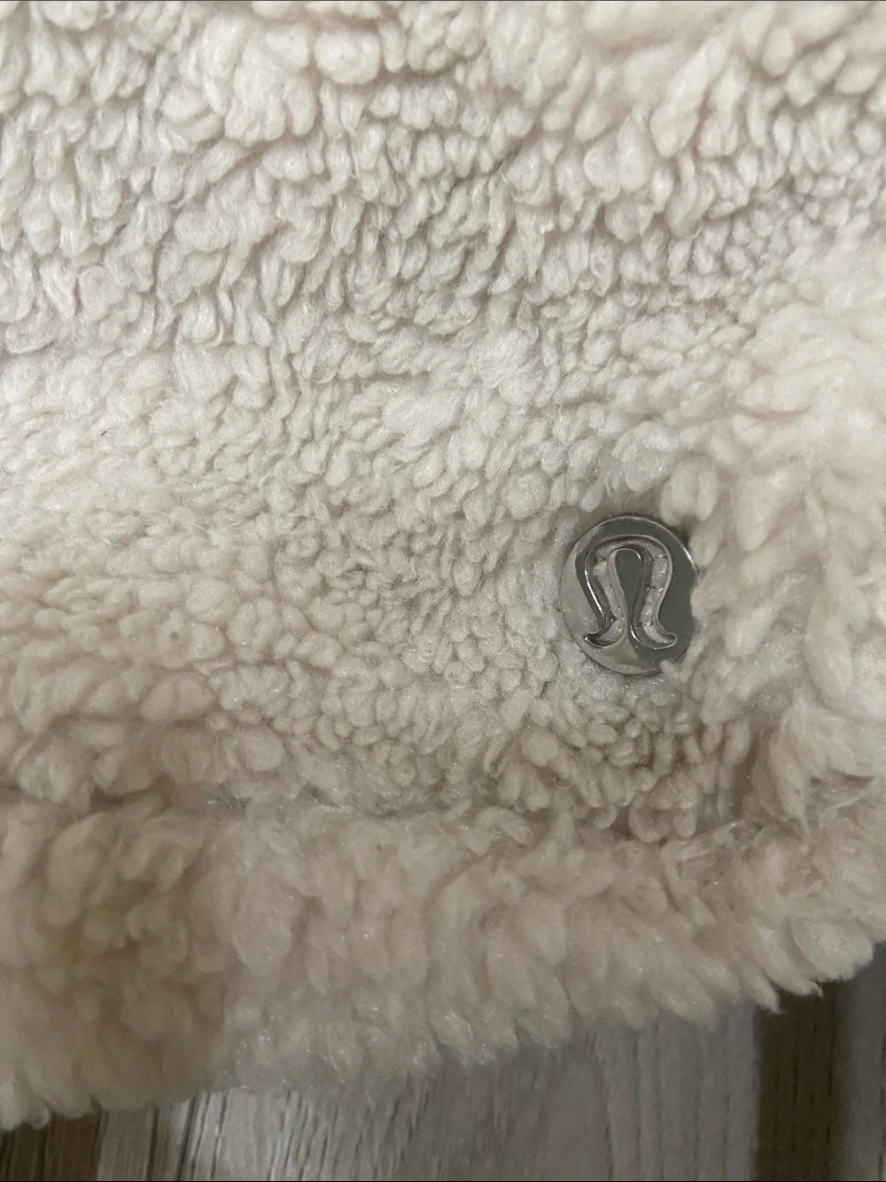 lululemon athletica Sherpa Cosmetic Pouch in Cream